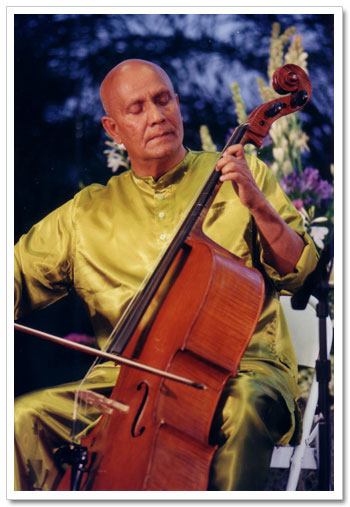 Sri Chinmoy on Cello